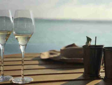 Drinks in Maldives during summer